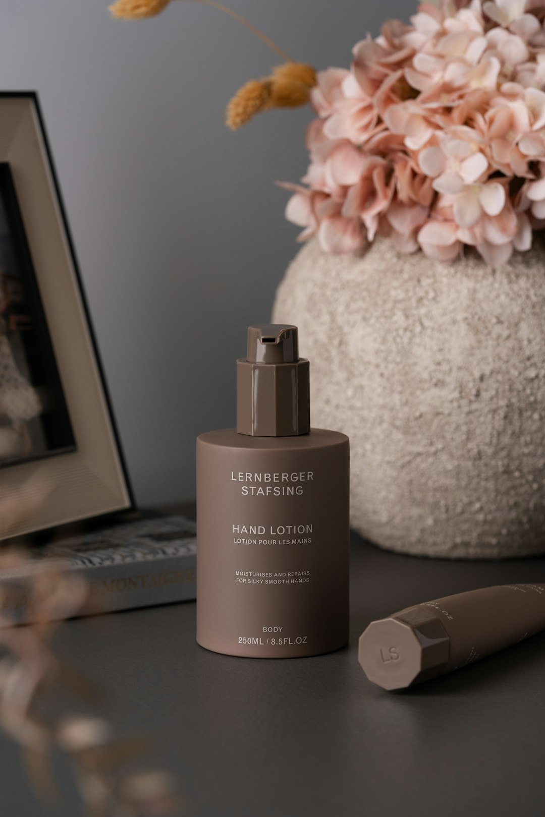Luxury skincare editorial still life